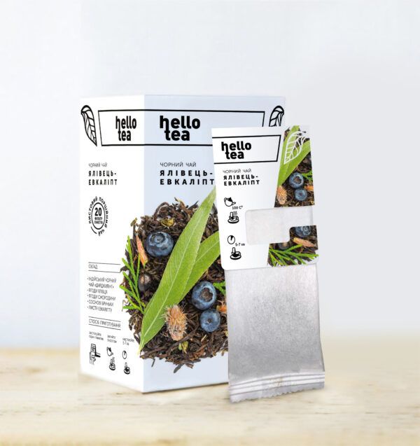 Чорний чай “Ялівець – Евкаліпт” Чорний чай “Ялівець – Евкаліпт”