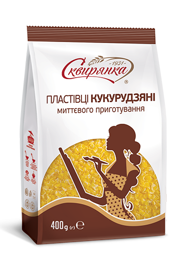 ПЛАСТІВЦІ КУКУРУДЗЯНІ МИТТЄВОГО ПРИГОТУВАННЯ ПЛАСТІВЦІ КУКУРУДЗЯНІ МИТТЄВОГО ПРИГОТУВАННЯ