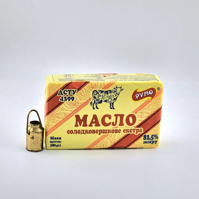 Масло 82% жирності РУМО 180г