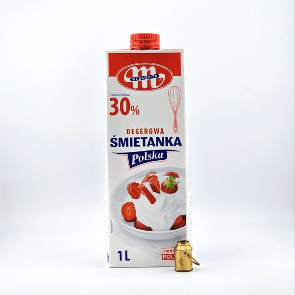 Вершки 30% Млековіта Mlekovita 1L Вершки 30% Млековіта Mlekovita 1L