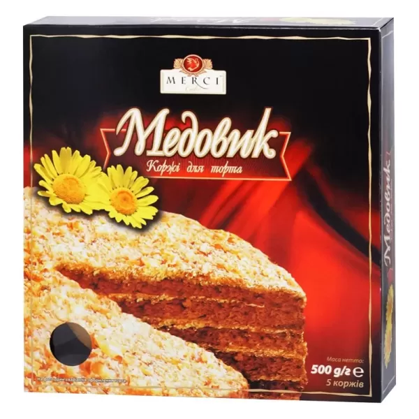 Коржі для торта Merci Медовик Коржі для торта Merci Медовик