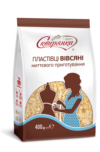 ПЛАСТІВЦІ ВІВСЯНІ МИТТЄВОГО ПРИГОТУВАННЯ ПЛАСТІВЦІ ВІВСЯНІ МИТТЄВОГО ПРИГОТУВАННЯ