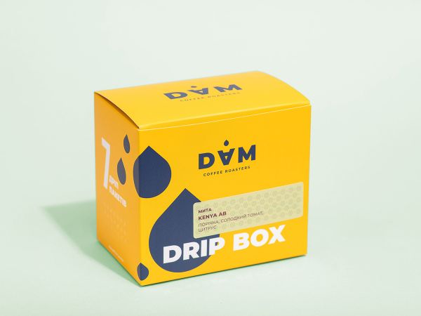 Пачка дріпів “Kenya AB”- 7шт Пачка дріпів “Kenya AB”- 7шт