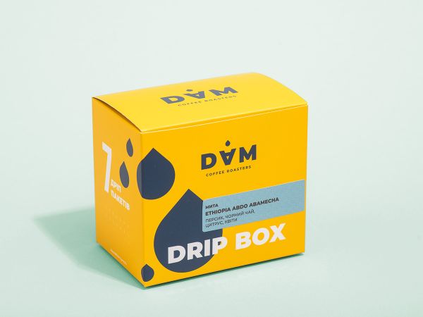 Пачка дріпів “Ethiopia Abdo Abamecha”- 7шт Пачка дріпів “Ethiopia Abdo Abamecha”- 7шт