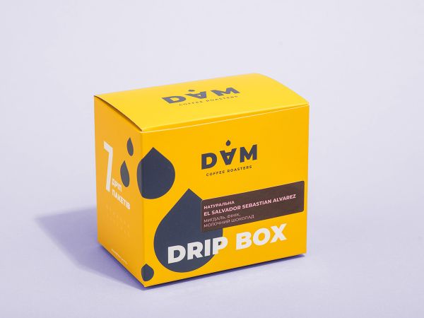 Пачка дріпів “El Salvador Sebastian Alvarez”- 7шт Пачка дріпів “El Salvador Sebastian Alvarez”- 7шт