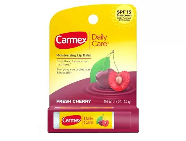 Carmex, Daily Care, зволожуючий бальзам для губ, свіжа вишня SPF 15, 4,25 г Carmex, Daily Care, зволожуючий бальзам для губ, свіжа вишня SPF 15, 4,25 г