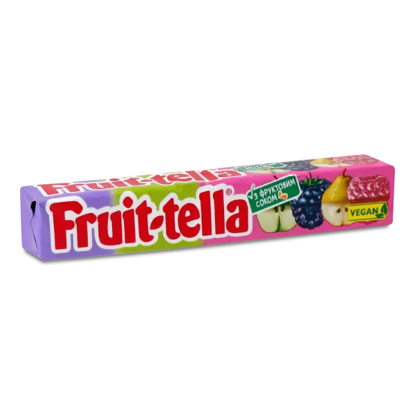 Цукерки Fruittella «Садові фрукти» жувальні, 41г Цукерки Fruittella «Садові фрукти» жувальні, 41г