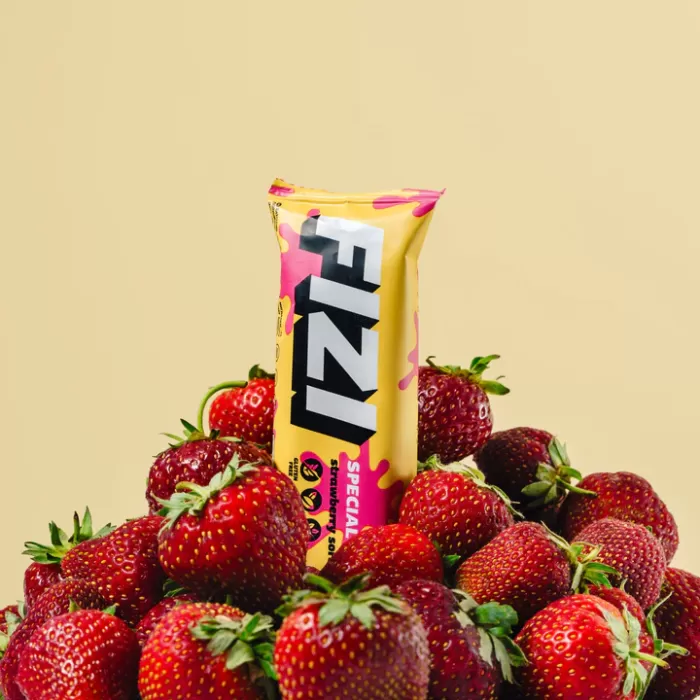 Батончики FIZI Strawberry Sorbet 10шт
