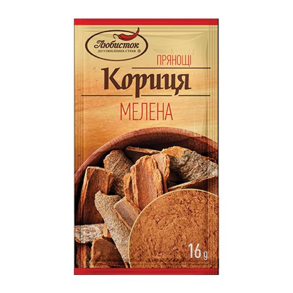 Кориця мелена Любисток 16г Кориця мелена Любисток 16г