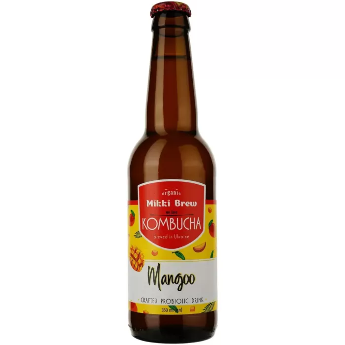 Напій Mikki Brew Kombucha Mangoo 0.35 л
