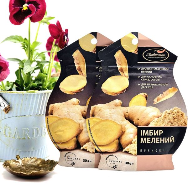 Імбир мелений ТМ "Любисток" 30г