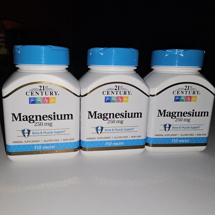 Магній, 250 мг, 110 таблеток