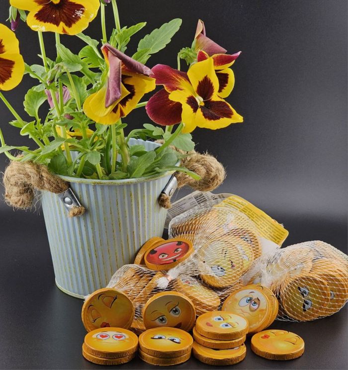 Молочний шоколад Only Смайлики (сітка) 85 г Австрія