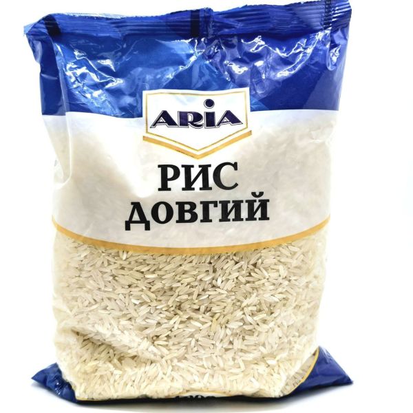 Рис довгий 1кг ТМ Aria 1 кг Рис довгий 1кг ТМ Aria 1 кг