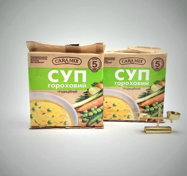 Суп гороховий брикет ТМ Caramix 150 Суп гороховий брикет ТМ Caramix 150