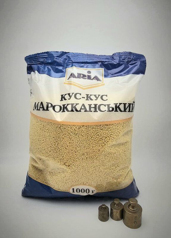 Кус-кус Макаронський 1кг ТМ Aria Кус-кус Макаронський 1кг ТМ Aria