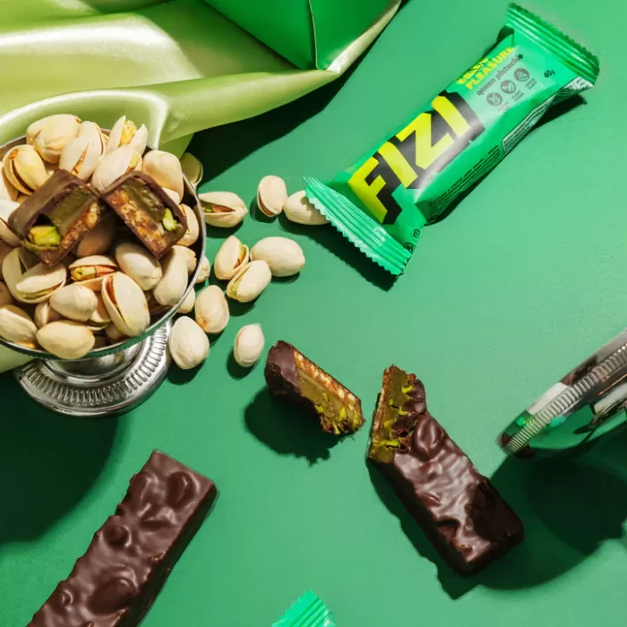 Батончики FIZI Queen Pistachio 10шт