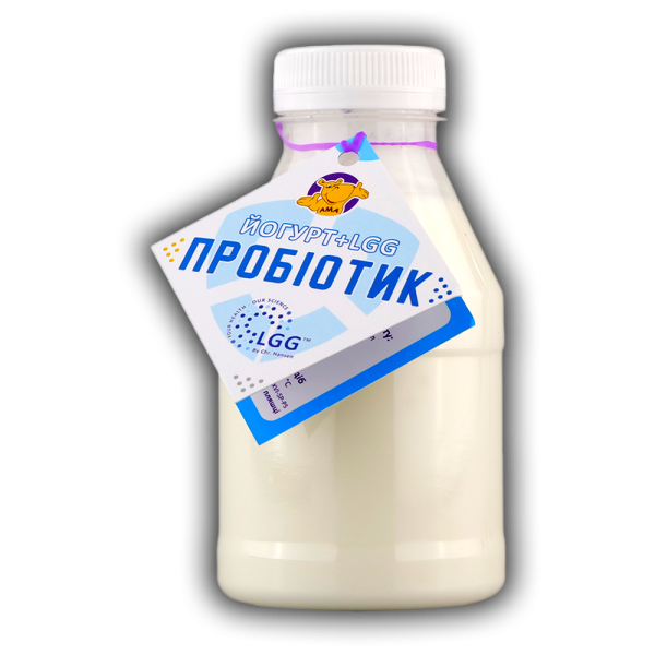 Йогурт питний 2,5% жиру з пробіотиком LGG Йогурт питний 2,5% жиру з пробіотиком LGG