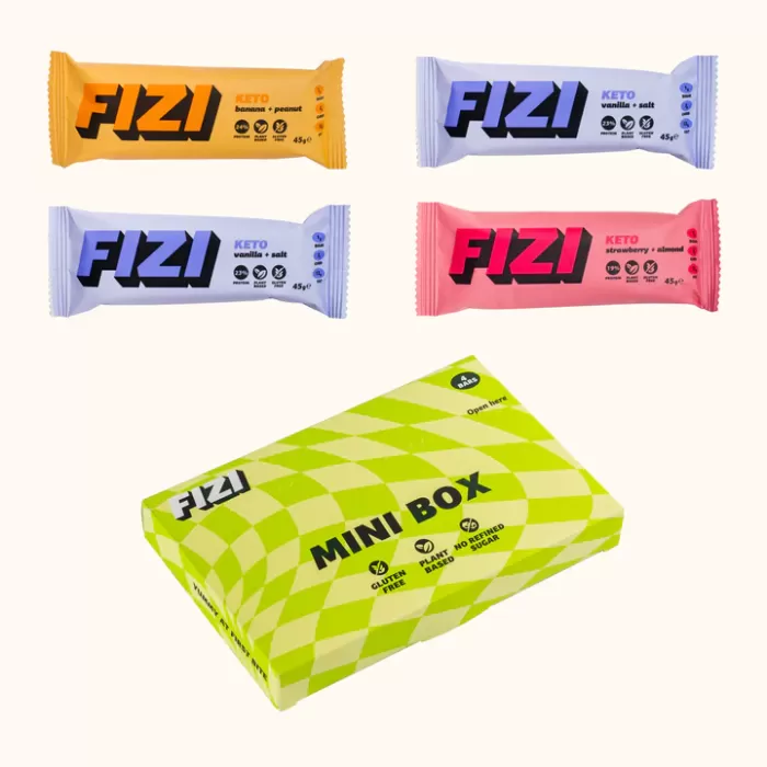 Батончики FIZI Mini box Keto x4 шт
