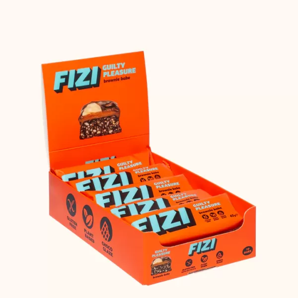 Батончики FIZI Brownie Babe x10 шт Батончики FIZI Brownie Babe x10 шт