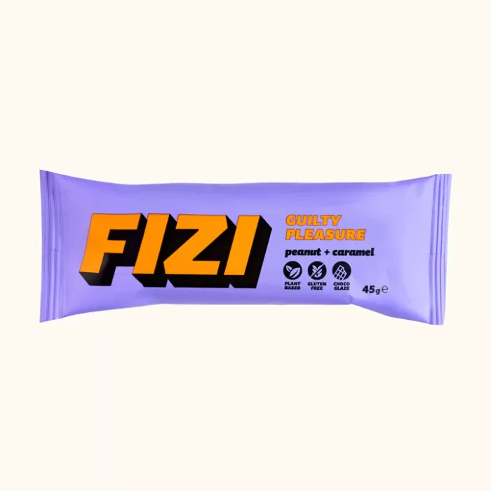 Батончики FIZI Peanut + Caramel x10 шт