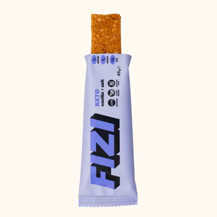 Батончики FIZI Vanilla + Salt x10 шт