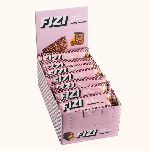 Батончики FIZI Crispy Hazelnut x24 шт Батончики FIZI Crispy Hazelnut x24 шт