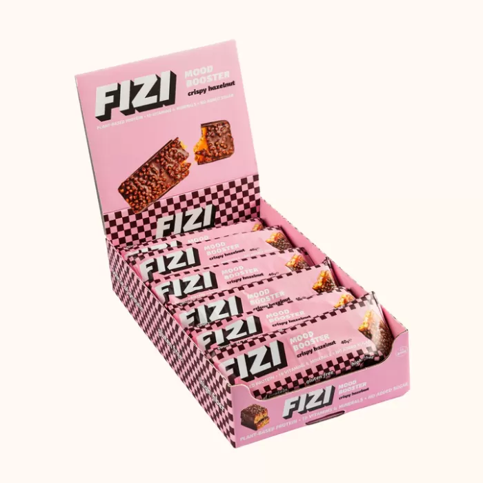 Батончики FIZI Crispy Hazelnut x12 шт
