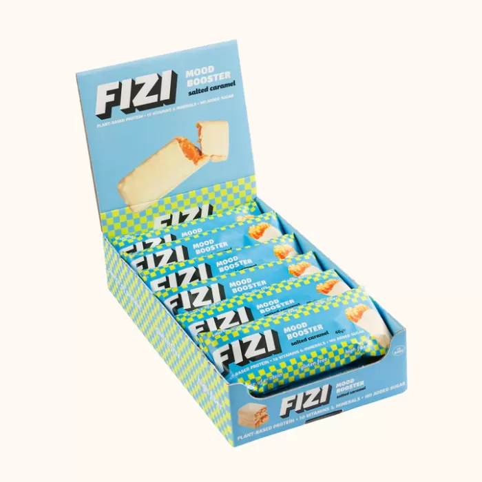 Батончики FIZI Salted Caramel x12 шт