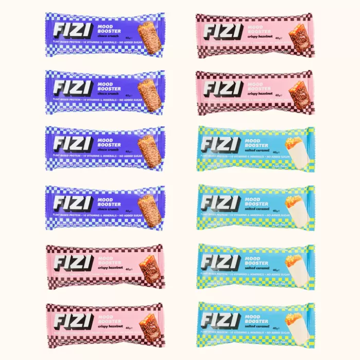 Батончики FIZI Mood Booster box x12 шт