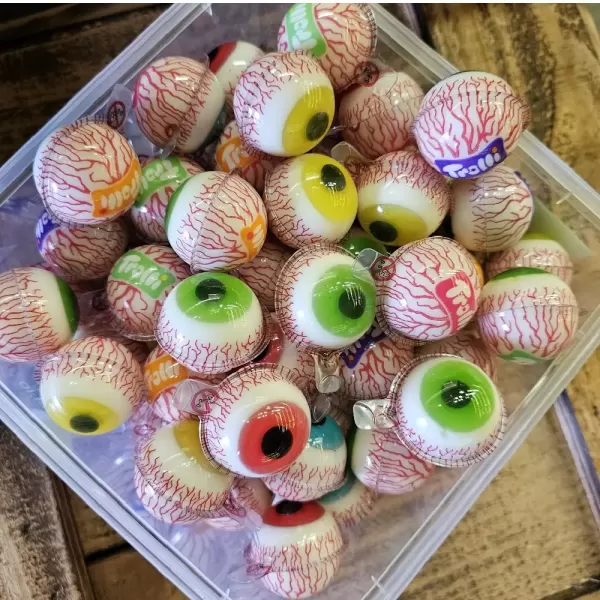 Желейні цукерки Trolli Glotzer Тролі Очі 60 штук 1128 г Німеччина Желейні цукерки Trolli Glotzer Тролі Очі 60 штук 1128 г Німеччина