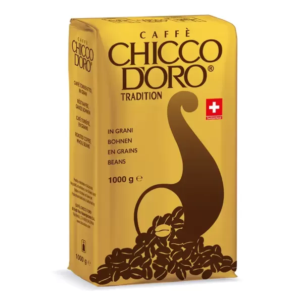 Кава в зернах Caffè Chicco d'oro Tradition 1кг 100% арабіка Кава в зернах Caffè Chicco d'oro Tradition 1кг 100% арабіка