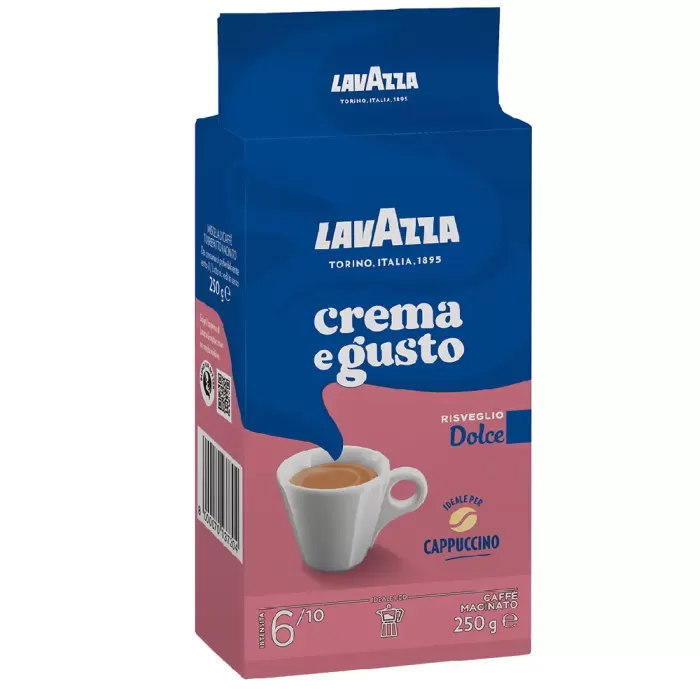 Кава Lavazza Crema e gusto Dolce мелена 250 г