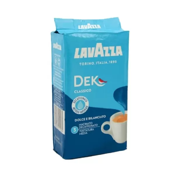Кава мелена Lavazza DEK Classico без кофеїну 250г Кава мелена Lavazza DEK Classico без кофеїну 250г