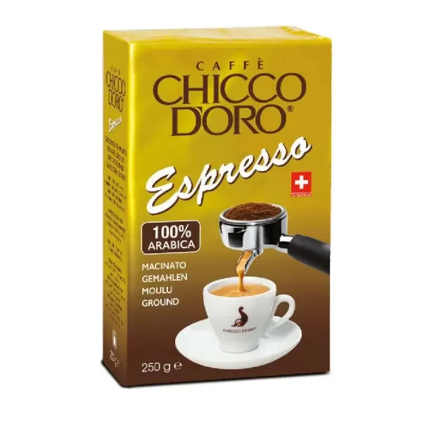 Кава мелена Chicco D'oro Espresso, 250г Кава мелена Chicco D'oro Espresso, 250г