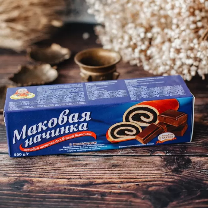 Макова начинка з шоколадом SantaVita Bakers 500 г