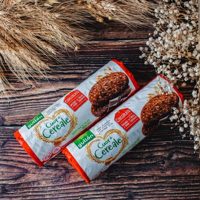 Печиво Gullon Cuor di Cereale злаково-шоколадне 280г