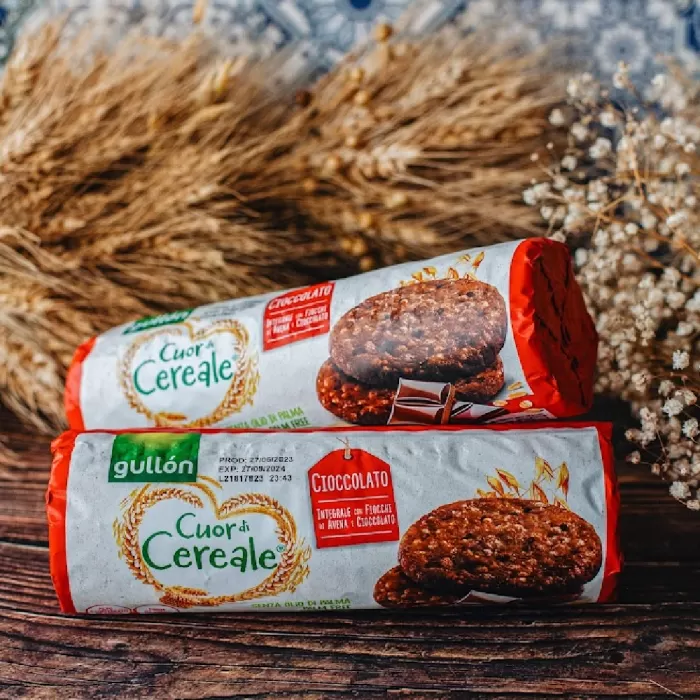 Печиво Gullon Cuor di Cereale злаково-шоколадне 280г