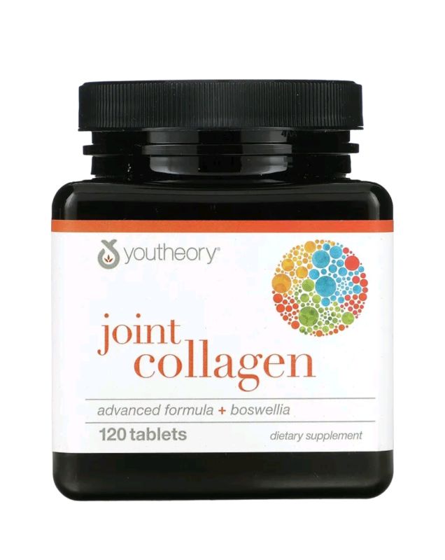 Колаген для суглобів, удосконалена формула з босвелією, 120 таблеток