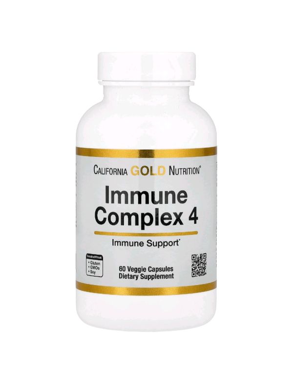 Immune Complex 4 Комплекс для підтримки імунітету, 60 веганських капсул Immune Complex 4 Комплекс для підтримки імунітету, 60 веганських капсул
