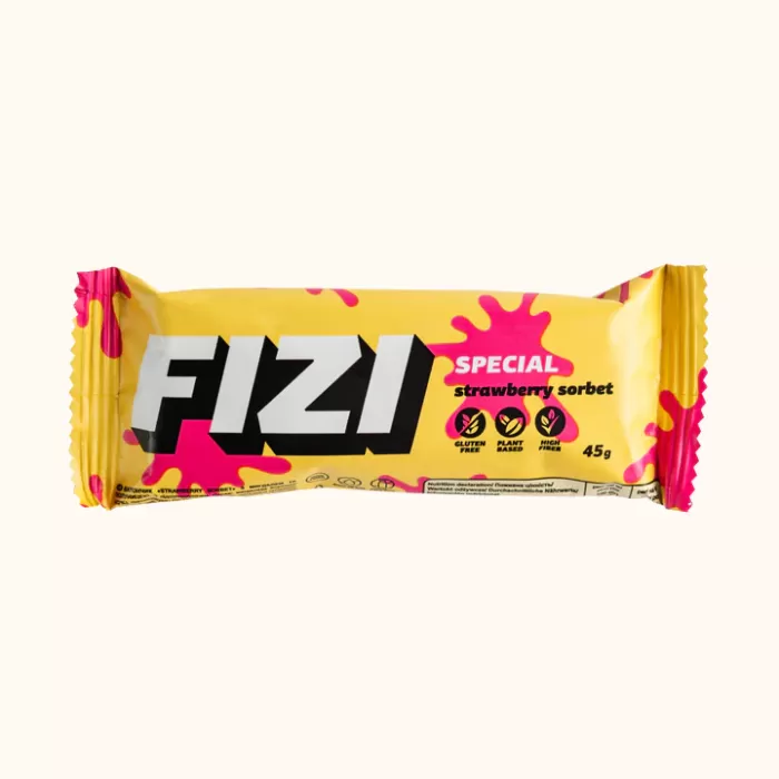 Батончики FIZI Strawberry Sorbet 10шт