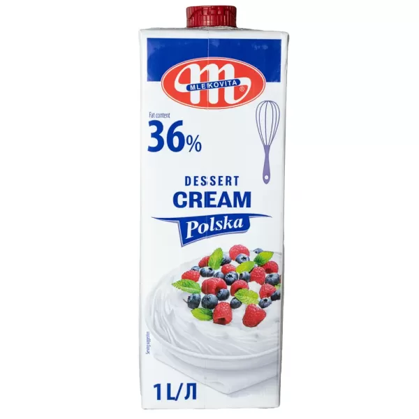 Вершки 36% 1л Вершки 36% 1л