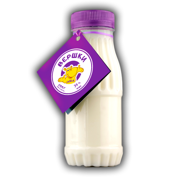 Вершки питні пастеризовані 35% жиру ТМ "АМА" 200г Вершки питні пастеризовані 35% жиру ТМ "АМА" 200г